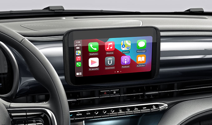 Radio 7’’ touchscreen con Apple CarPlay TM Android Auto TM wireless